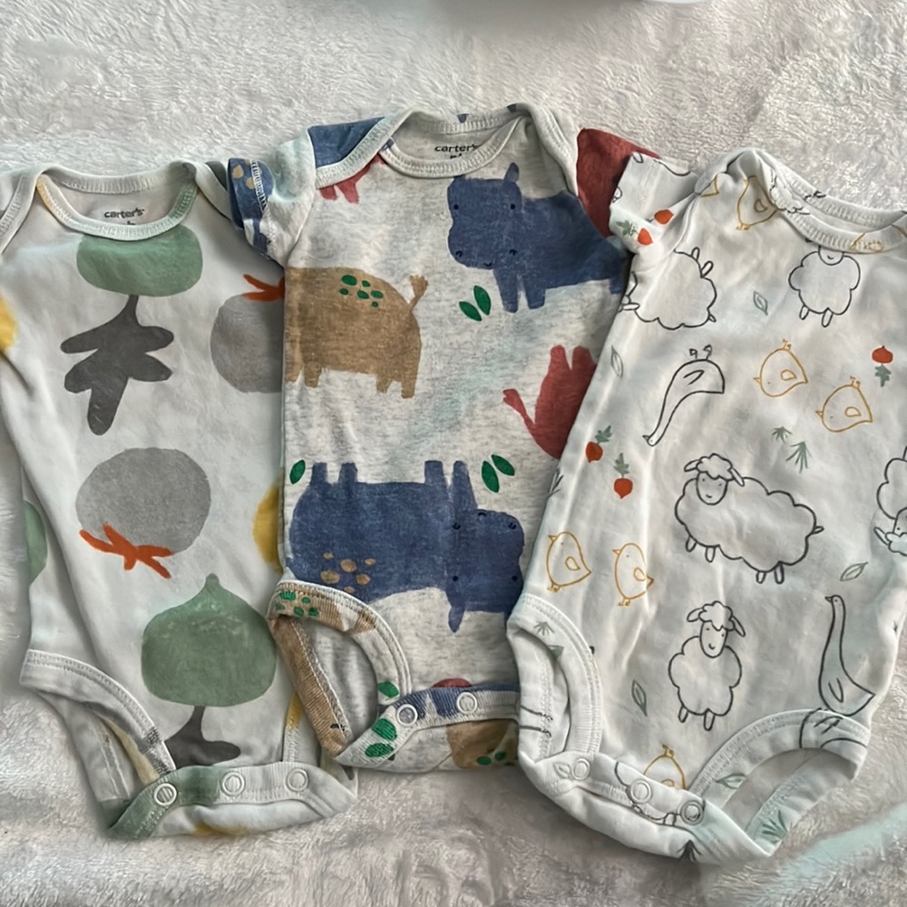 random set of onesies